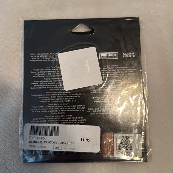 🔥 Harley-Davidson Four Corners Emblem - Picture 2 of 2